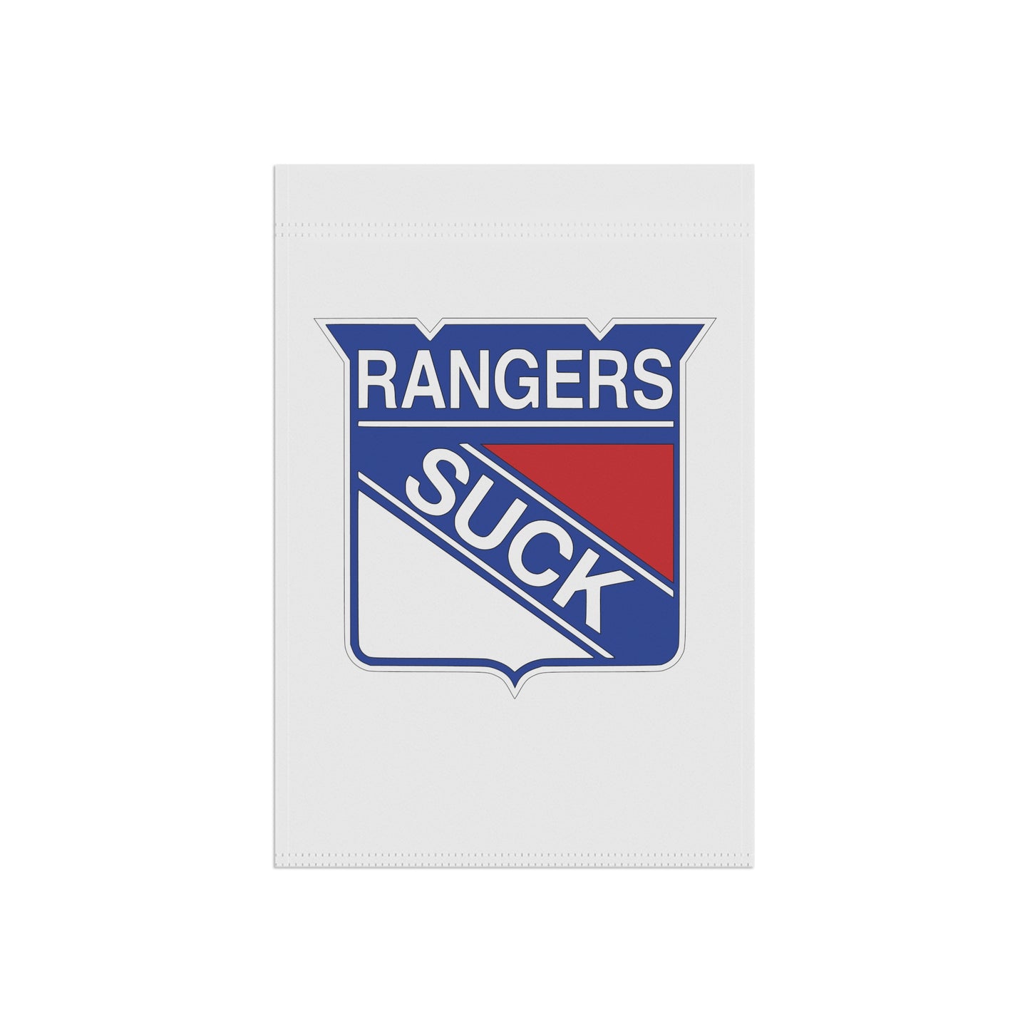 Rangers Suck Garden Banner