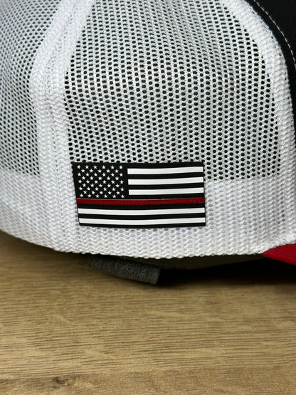 Firefighter Devils Tri-Color Snapback