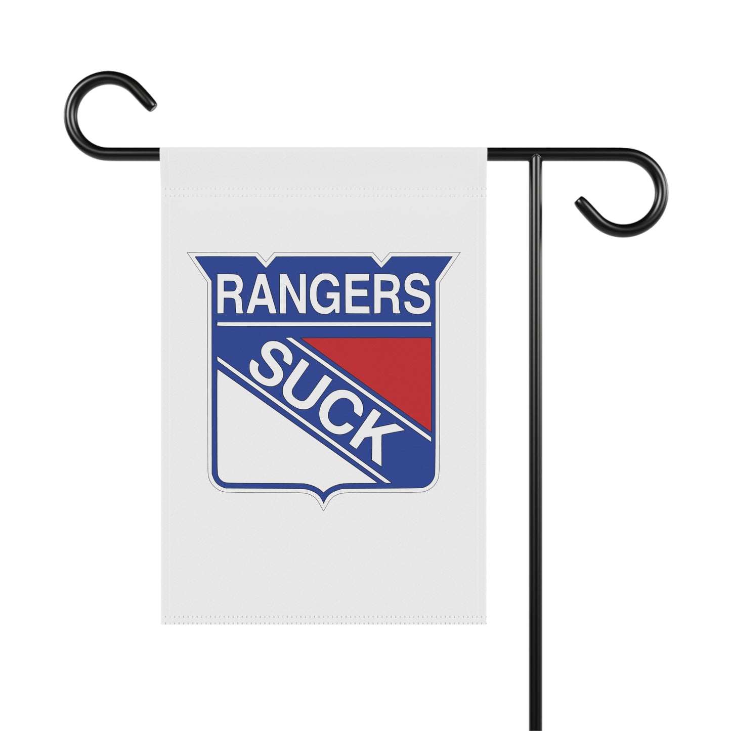 Rangers Suck Garden Banner