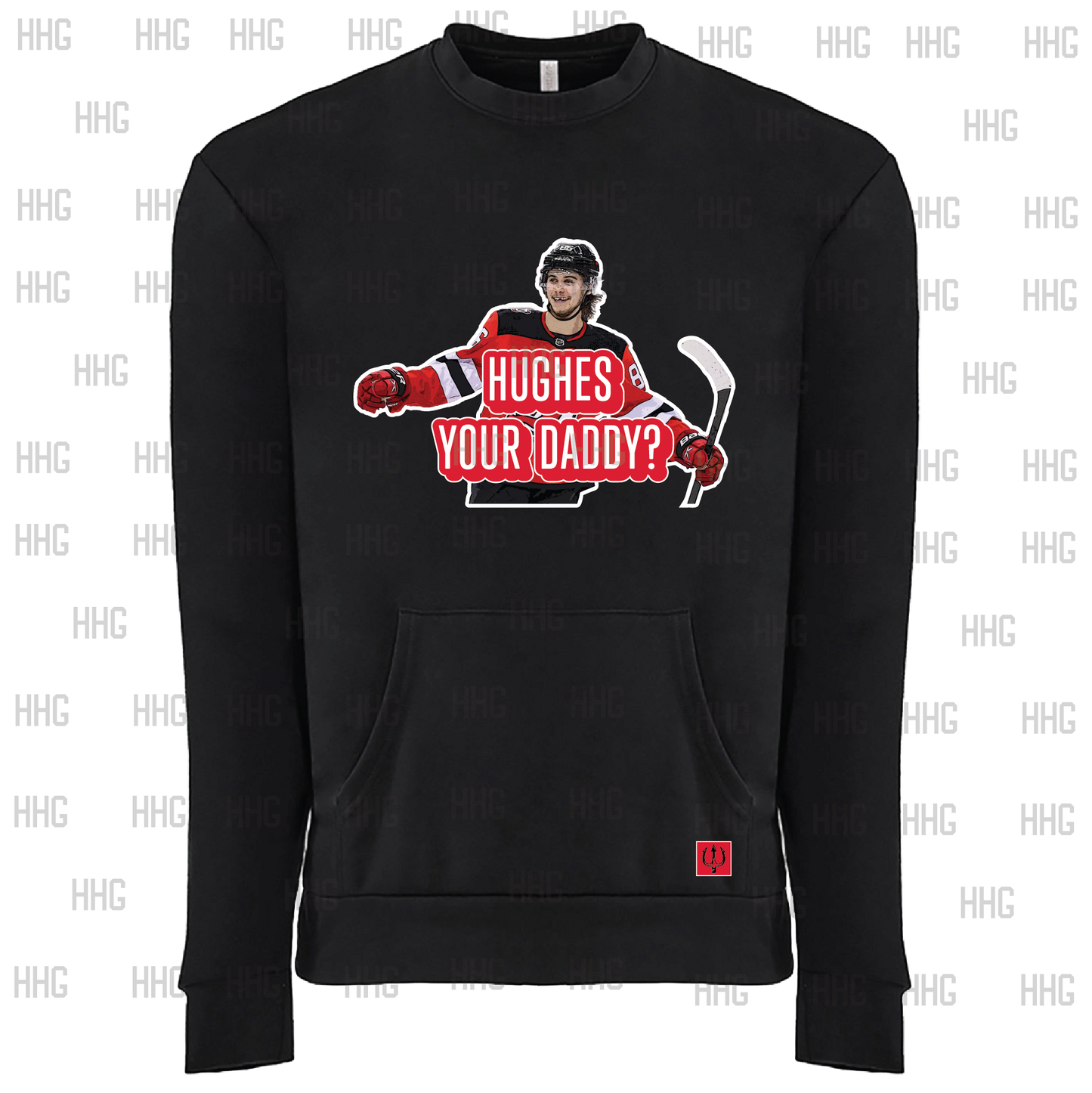 HUGHES YOUR DADDAY! POCKET CREWNECK