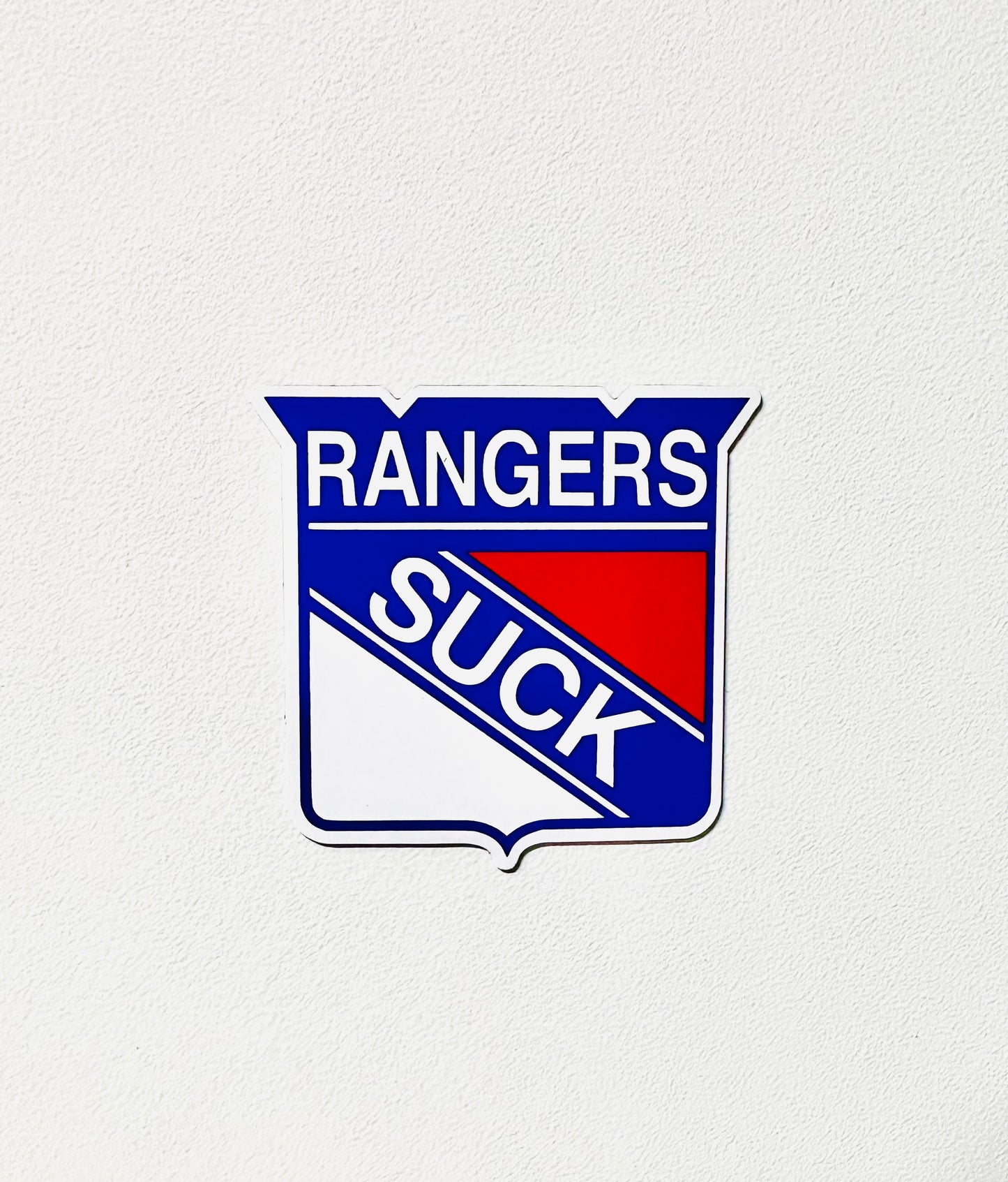 Rangers Suck 3” Magnet