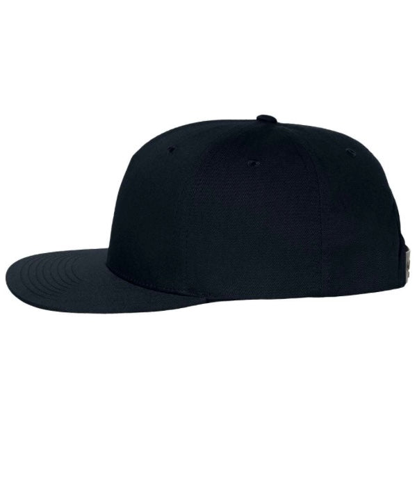 Dolphins Black on White Twill SnapBack