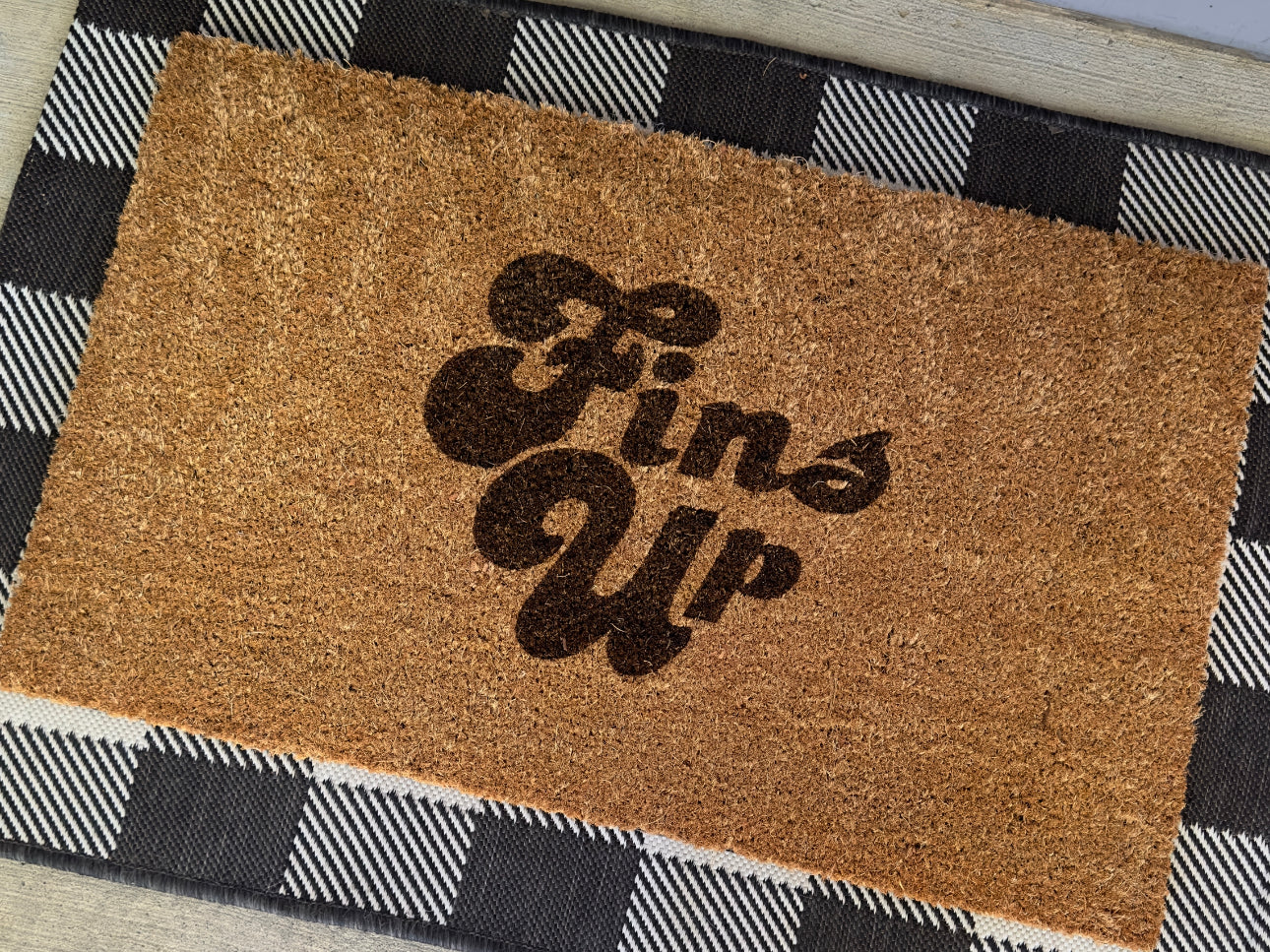 Fins Up Doormat