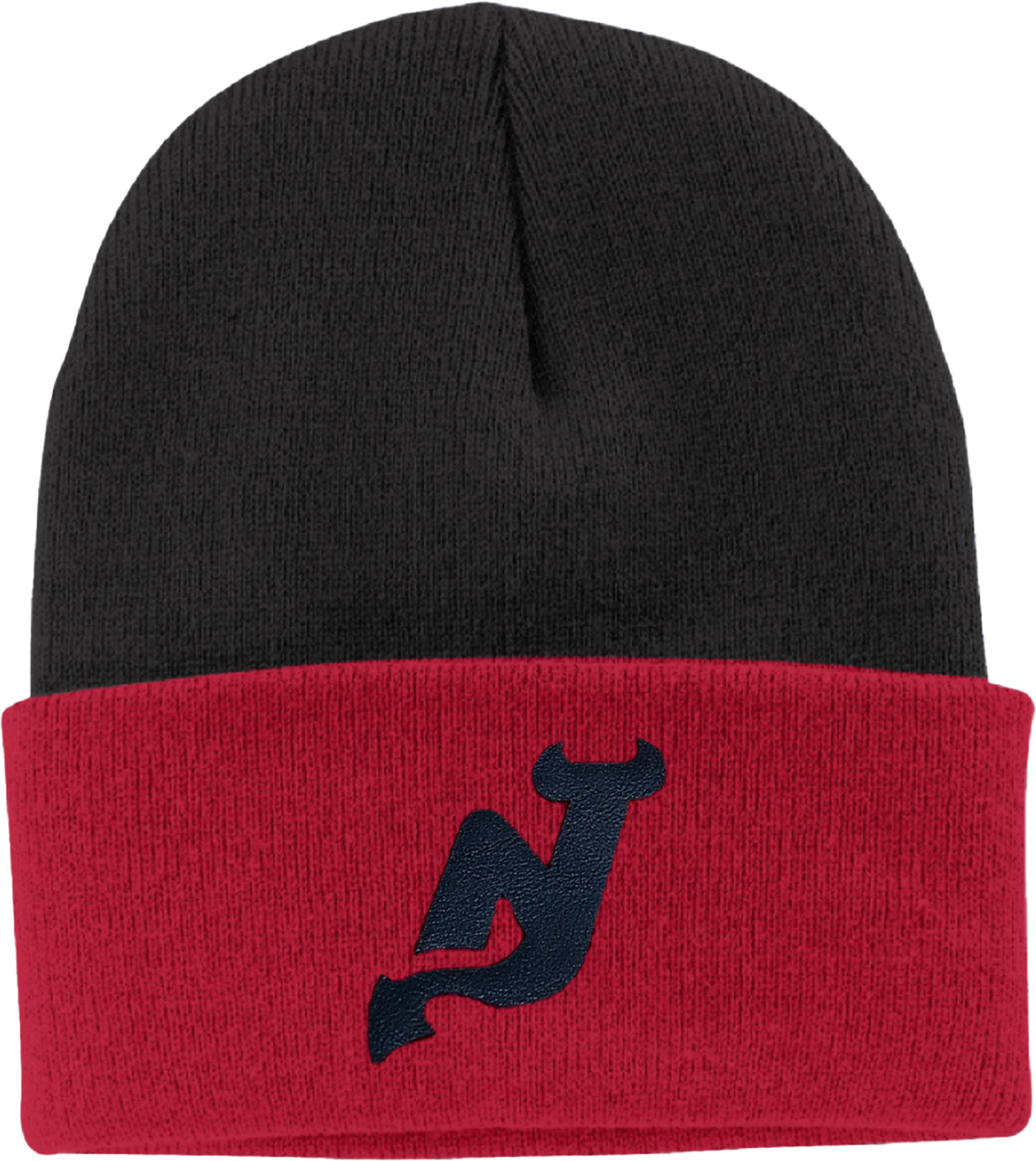 Red and Black Devil Beanie