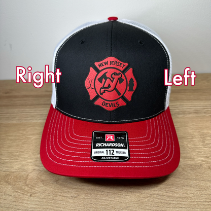 Firefighter Devils Tri-Color Snapback